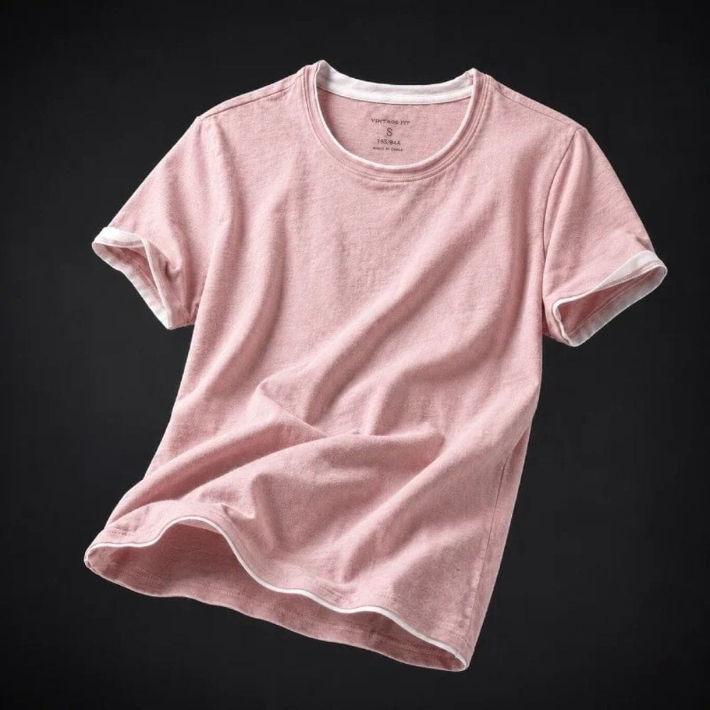 Camiseta manga corta de algodón