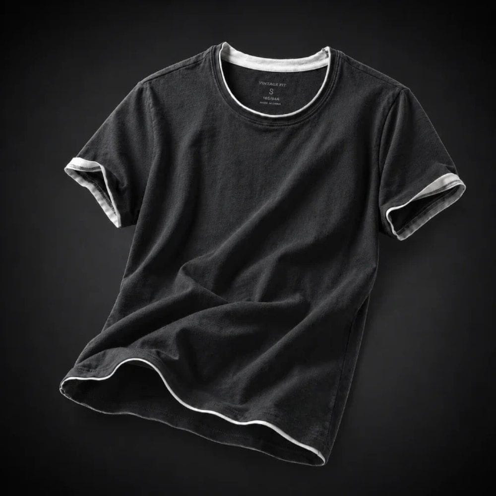 Camiseta manga corta de algodón