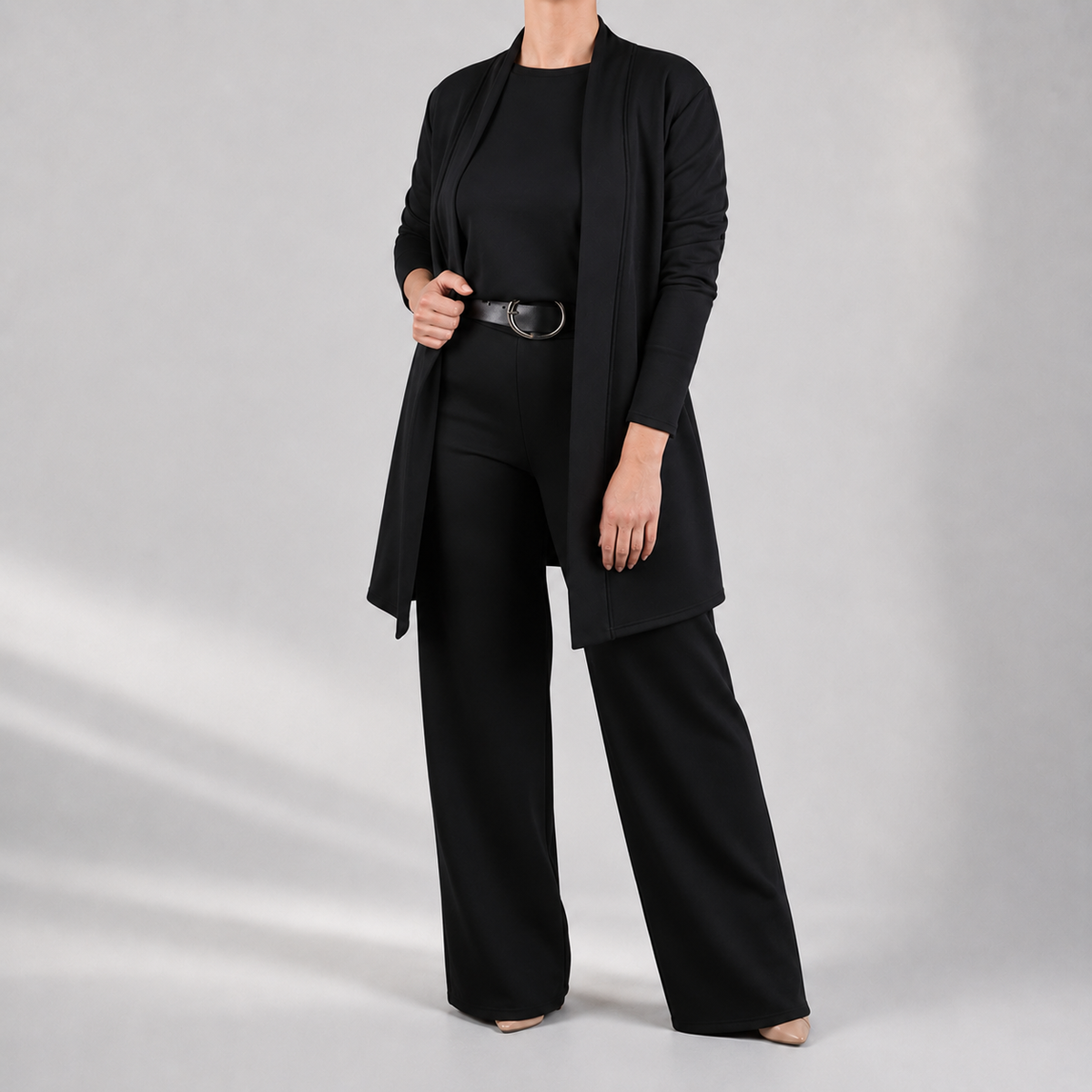 Conjunto elegante de tres piezas