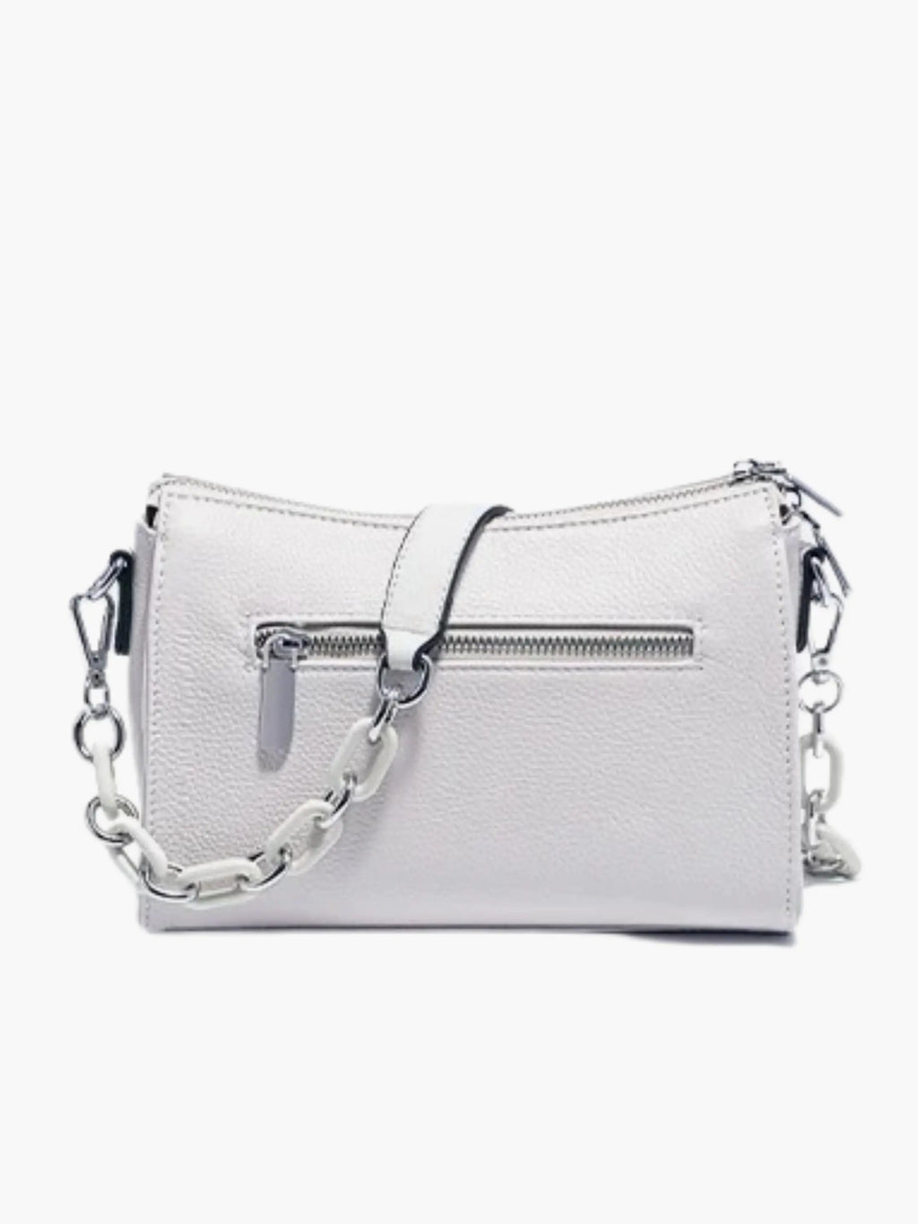 Bolso bandolera de piel