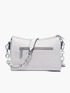 Bolso bandolera de piel