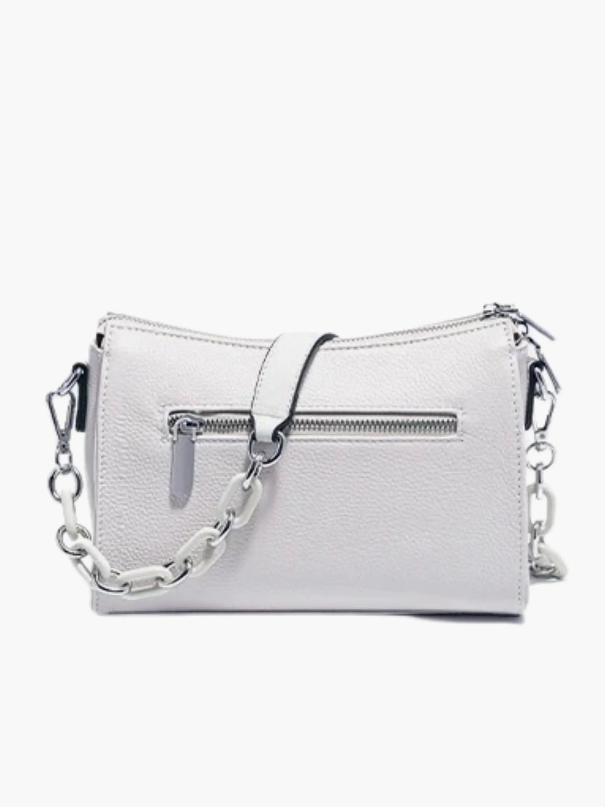 Bolso bandolera de piel
