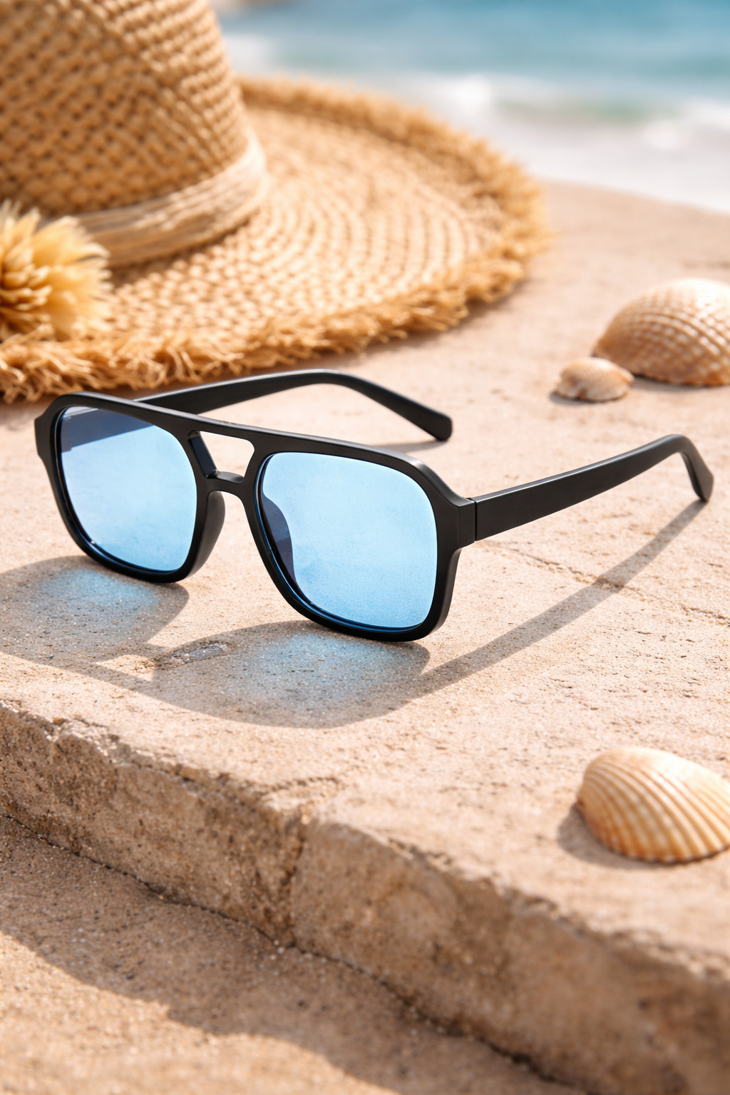 Gafas de Sol Rectangulares Unisex