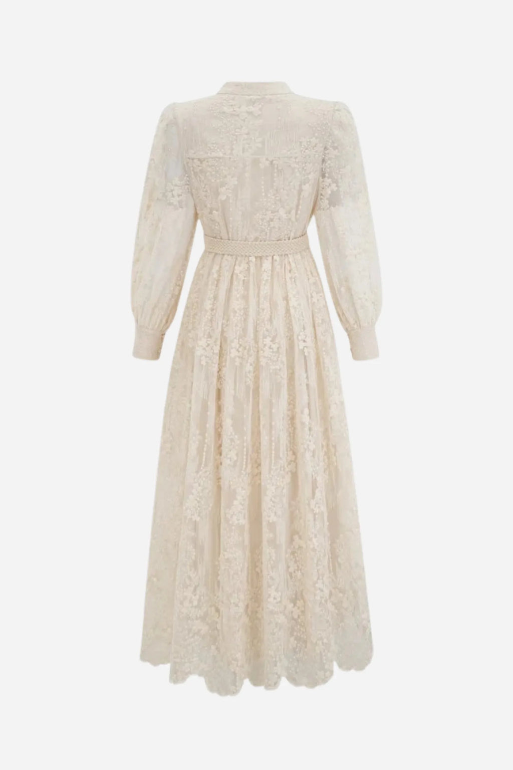 Vestido Midi con Escote en V