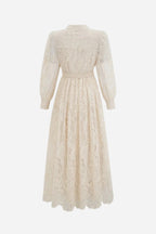 Vestido Midi con Escote en V
