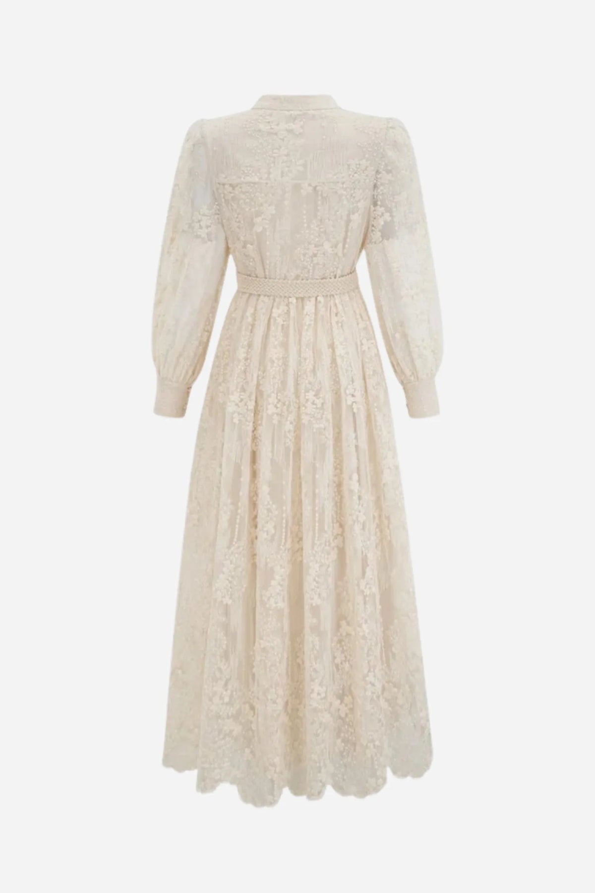 Vestido Midi con Escote en V