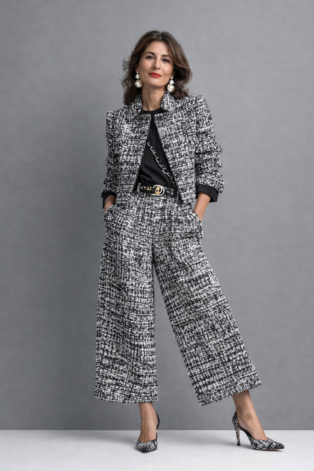 Conjunto elegante y versátil
