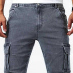 Vaqueros Cargo Denim