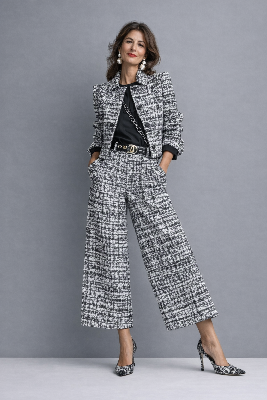 Conjunto elegante y versátil