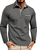 Polo de Hombre Stretch de Manga Larga