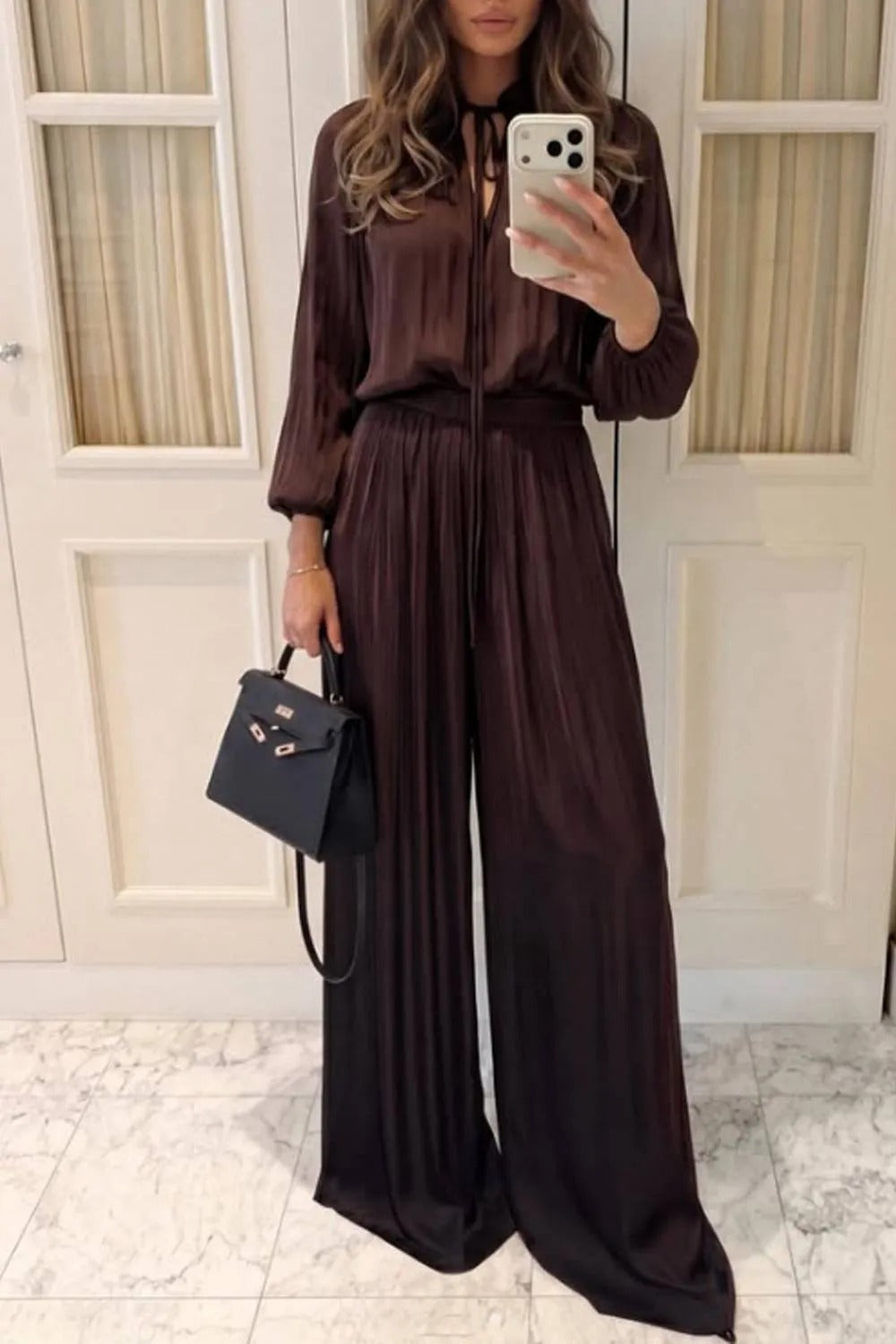 Conjunto plisado
