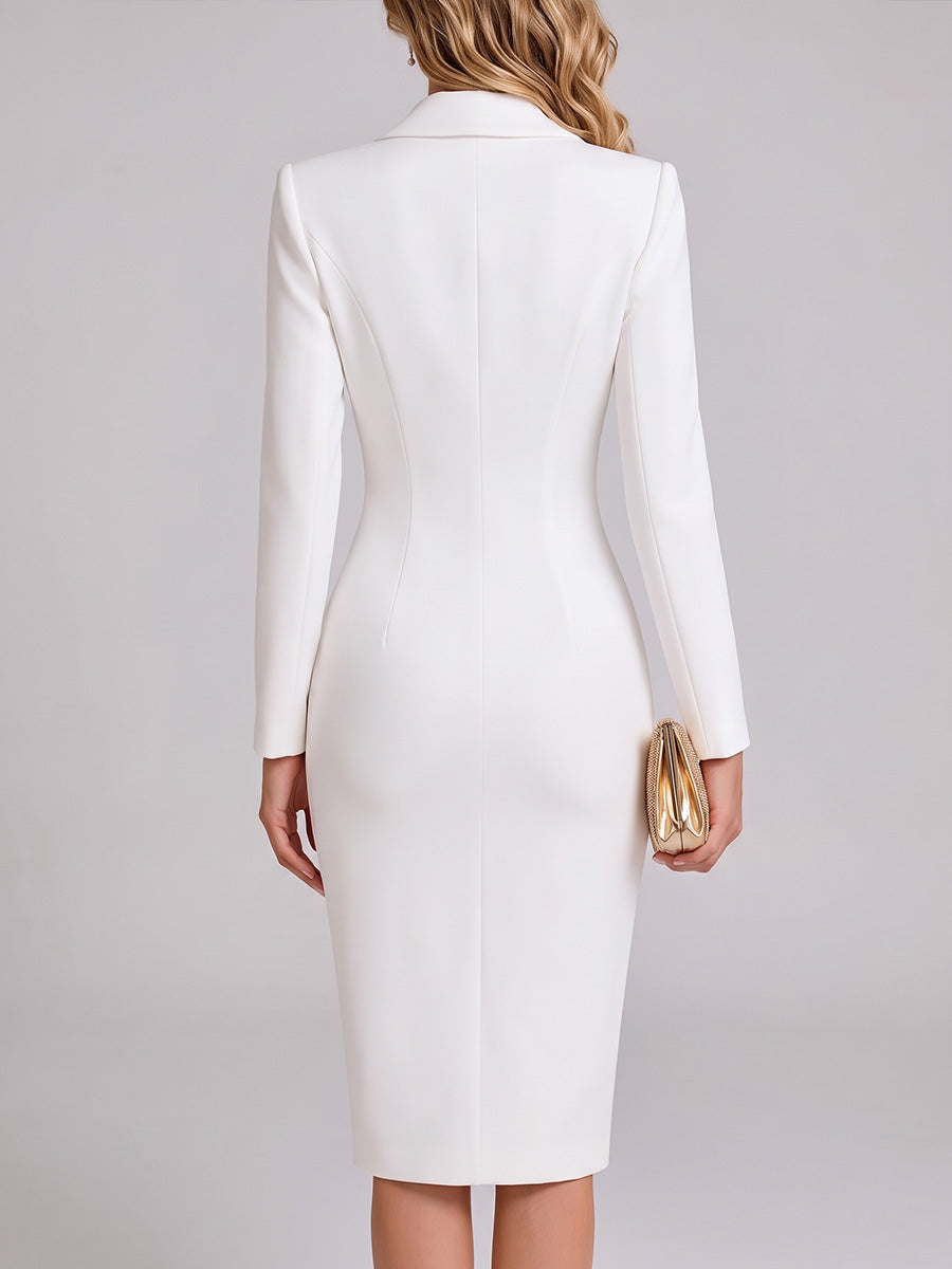 Vestido blazer casual