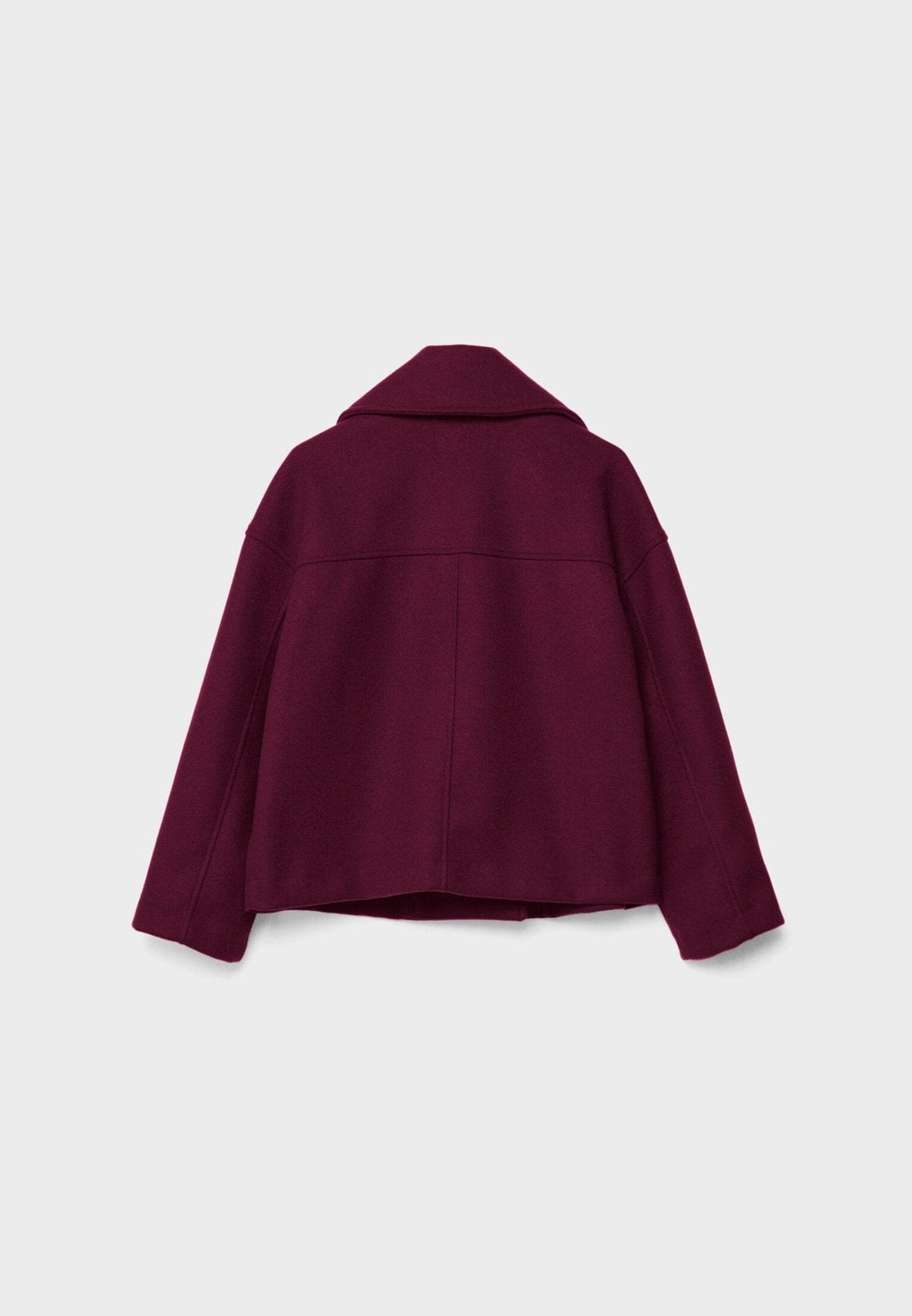 Chaqueta cruzada cómoda y elegante