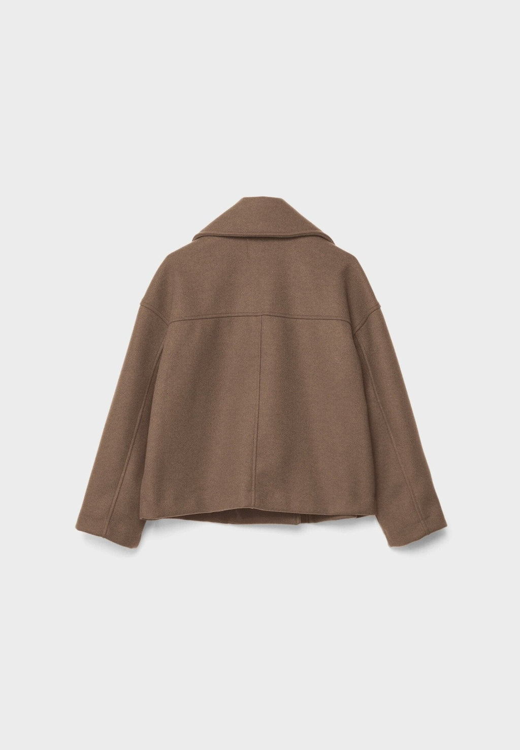 Chaqueta cruzada cómoda y elegante