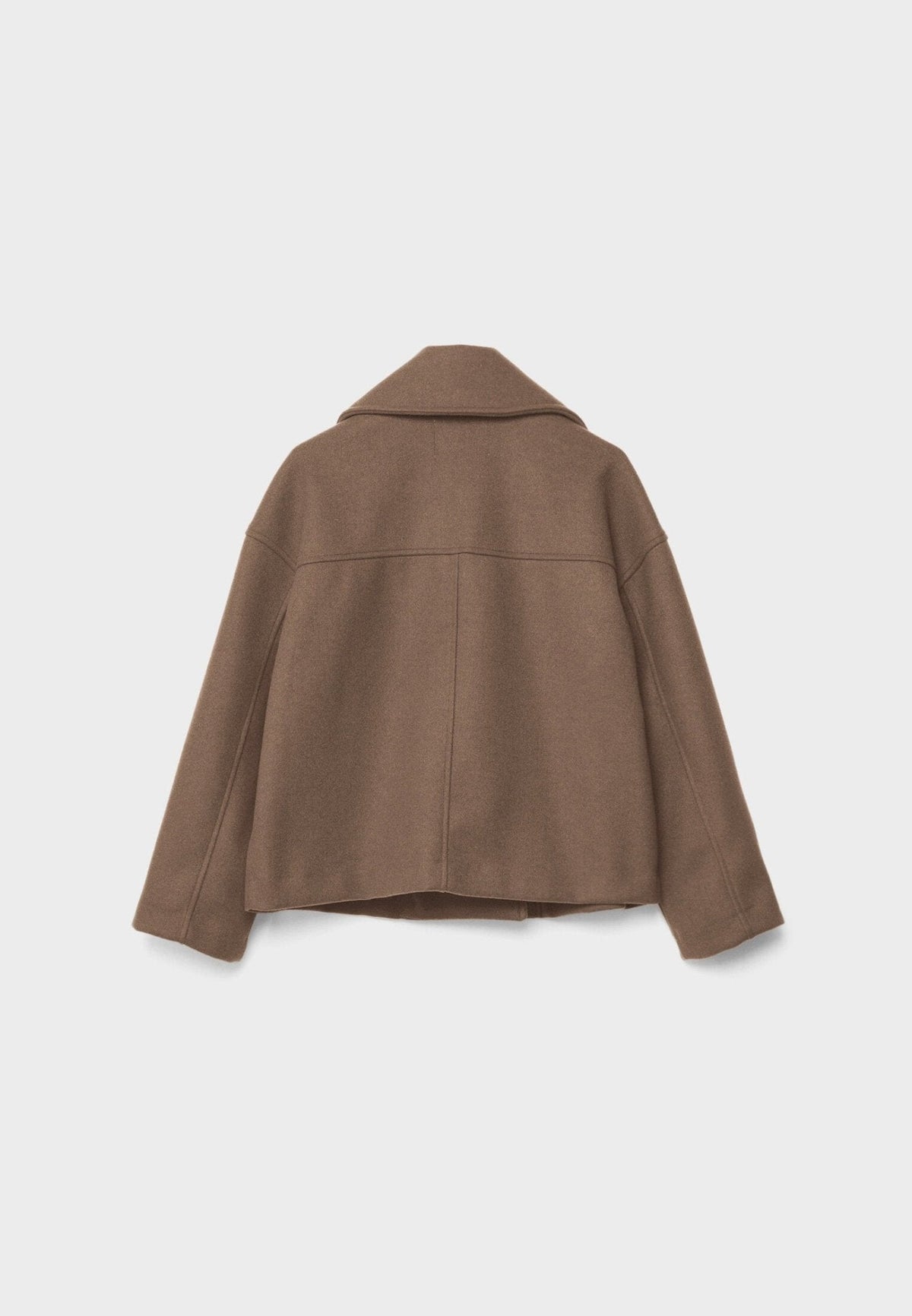 Chaqueta cruzada cómoda y elegante