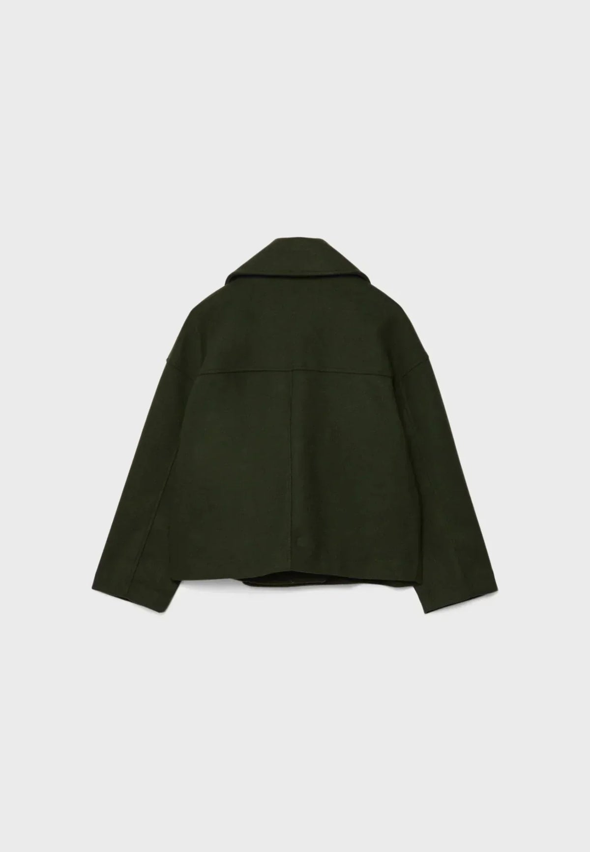Chaqueta cruzada cómoda y elegante